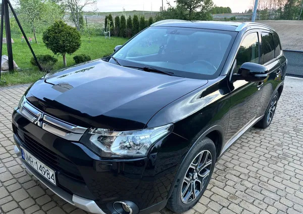 mitsubishi outlander warmińsko-mazurskie Mitsubishi Outlander cena 65000 przebieg: 148080, rok produkcji 2015 z Mrągowo